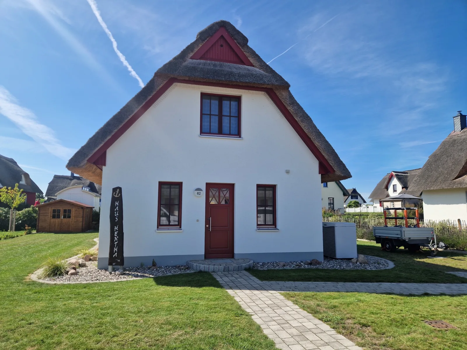 Strandnah  Haus "Hertha"mit Infrarotsauna