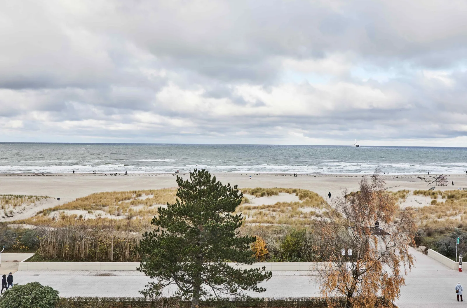 Baltic Hideaway Beach Hotel Warnemünde - Sky Suite mit Dachterrasse und Meerblick-Whirlpool