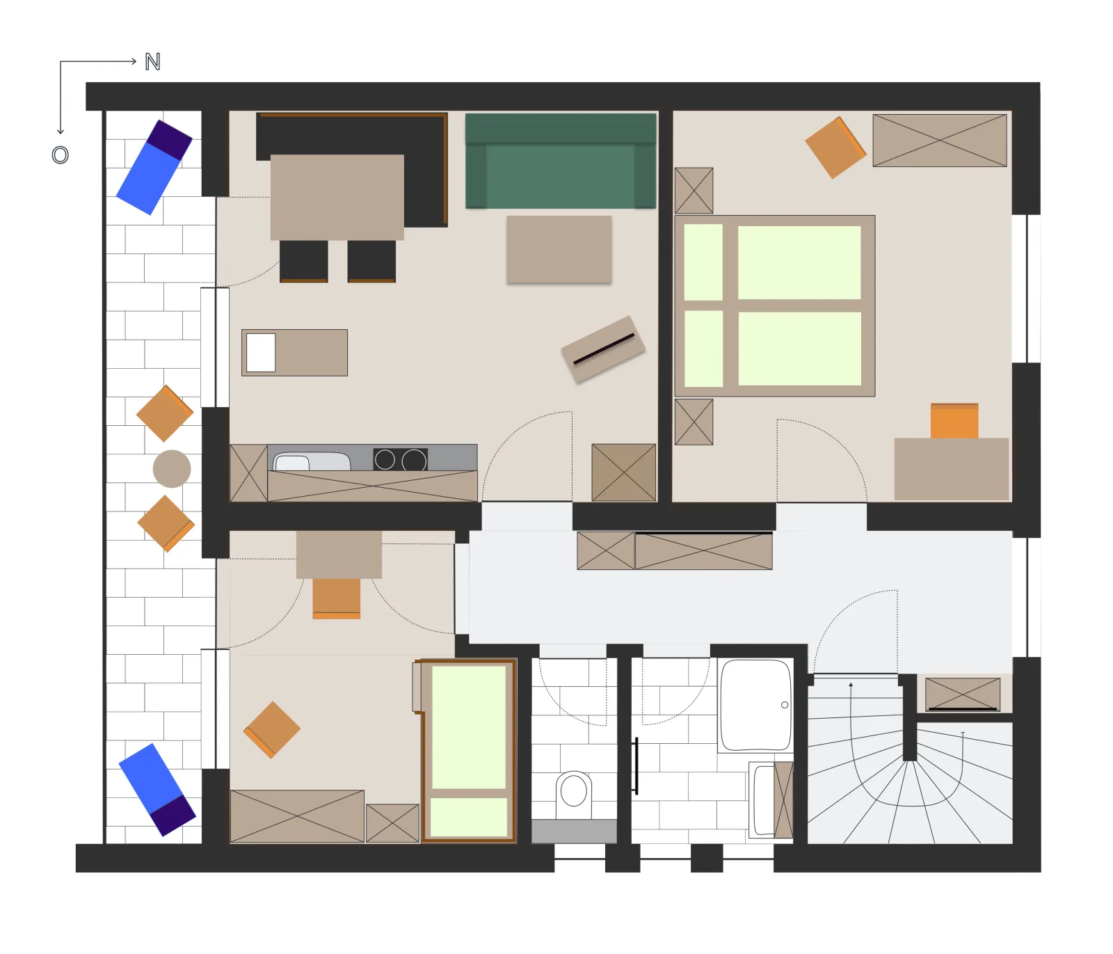 Appartement Schareckblick