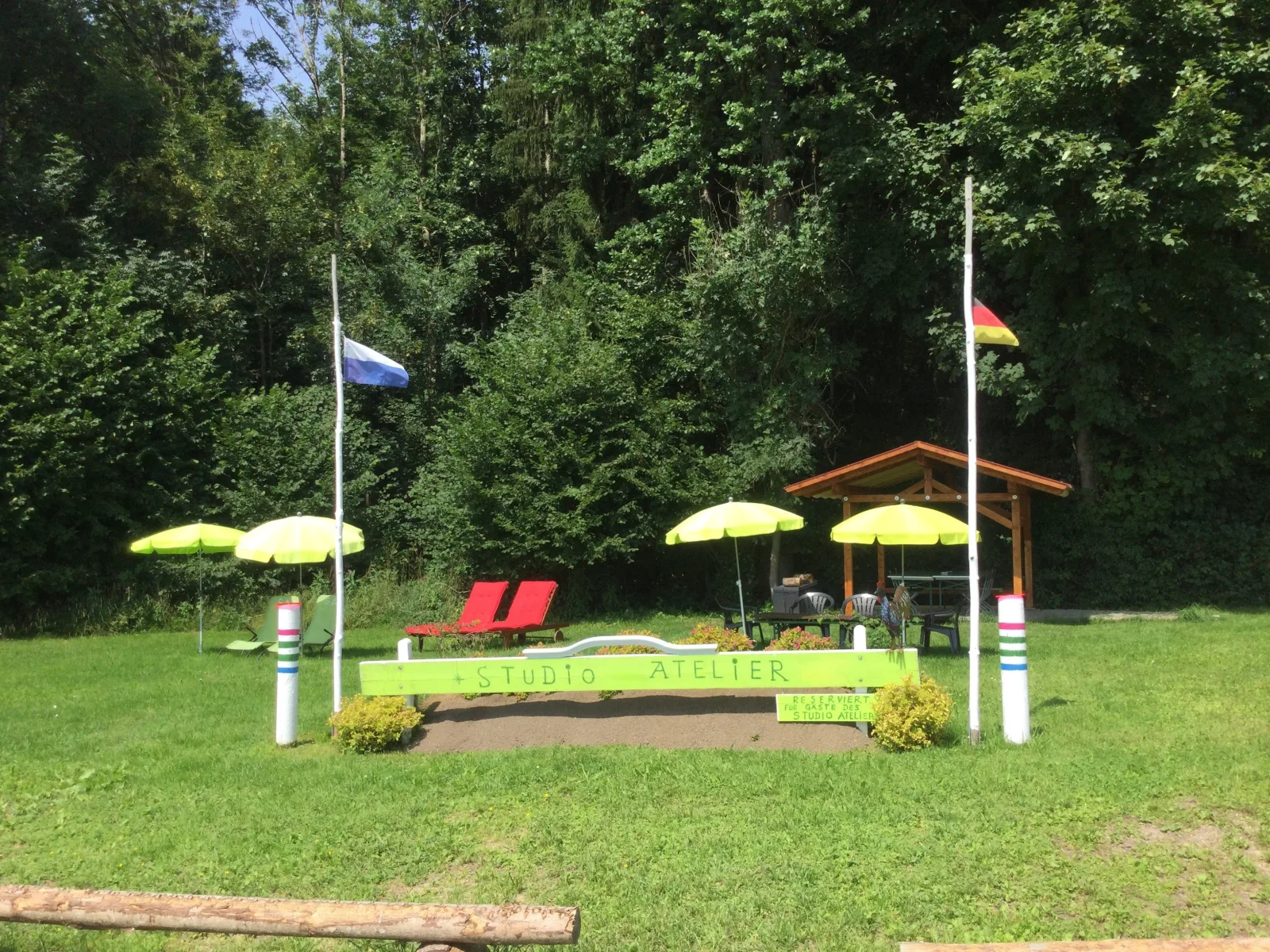 Studioatelier am Naturschutzgebiet