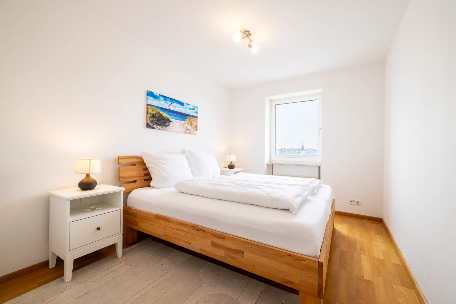 Großzügige Ferienwohnung in Wilhelmshaven am Südstrand mit Balkon & Meerblick | Wohnung 28