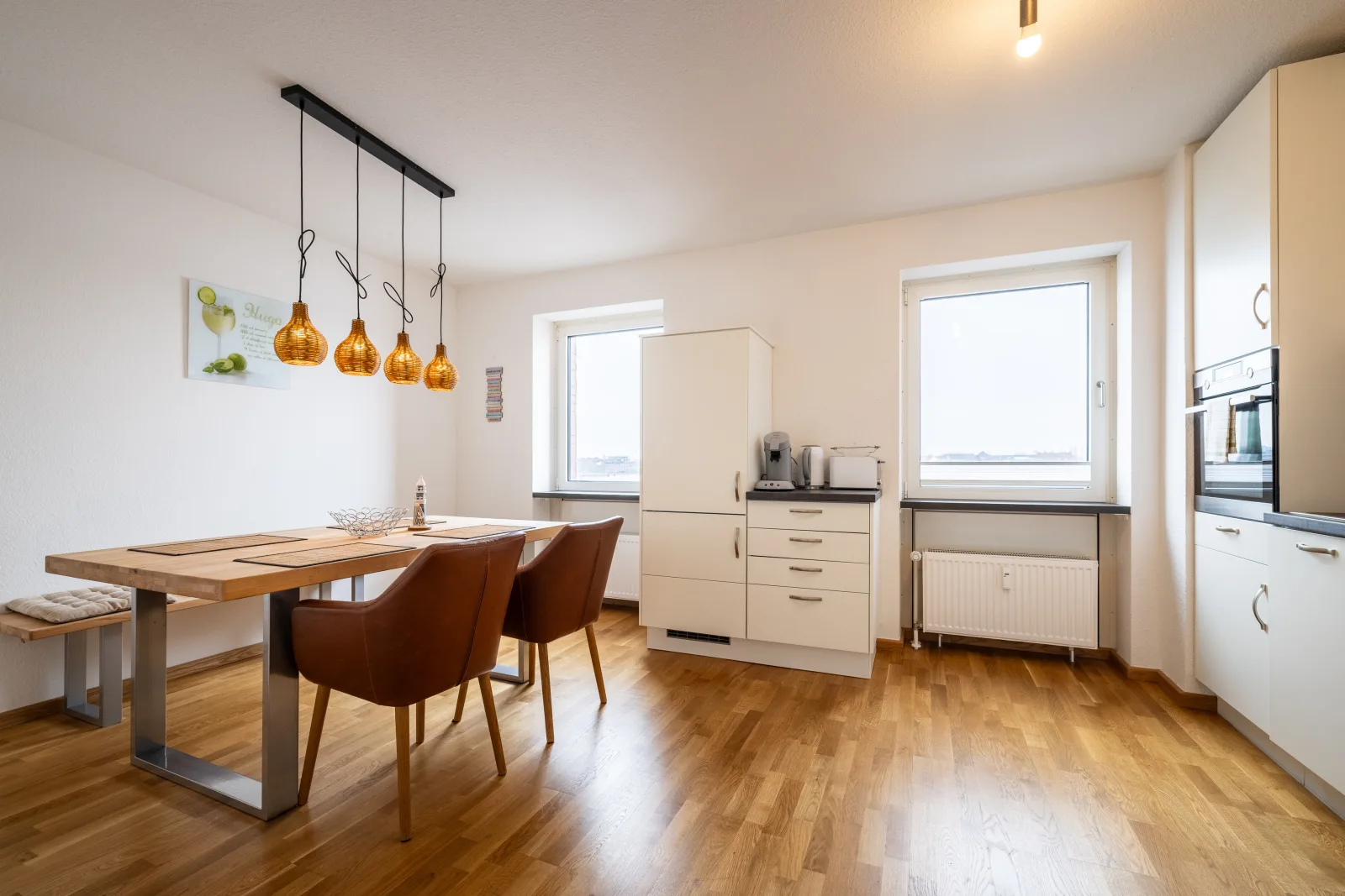 Großzügige Ferienwohnung in Wilhelmshaven am Südstrand mit Balkon & Meerblick | Wohnung 28