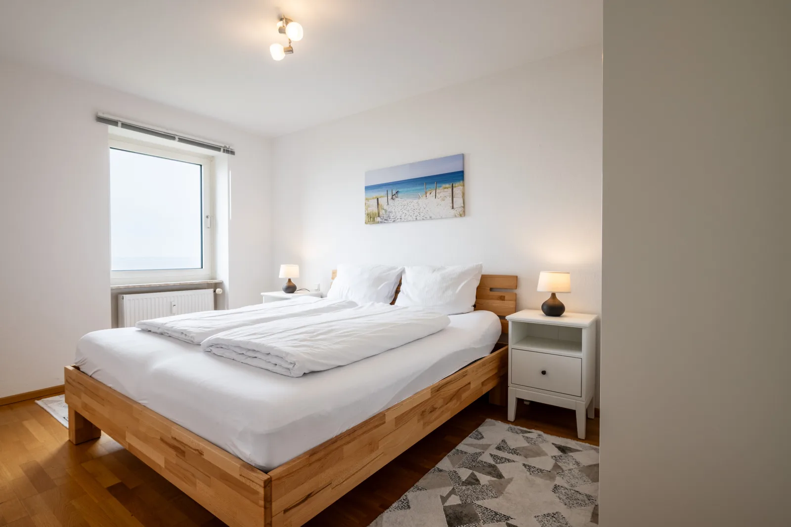 Großzügige Ferienwohnung in Wilhelmshaven am Südstrand mit Balkon & Meerblick | Wohnung 28