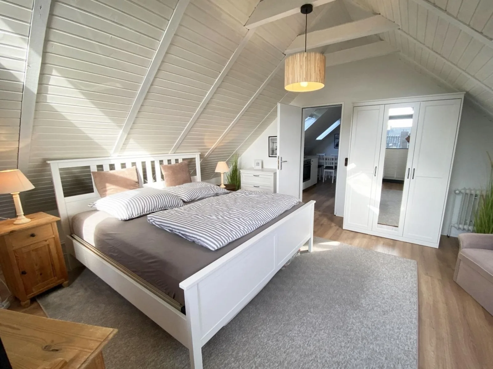 Ferien im Wangerland - Haus Wiesenweg - Ferienwohnung  2