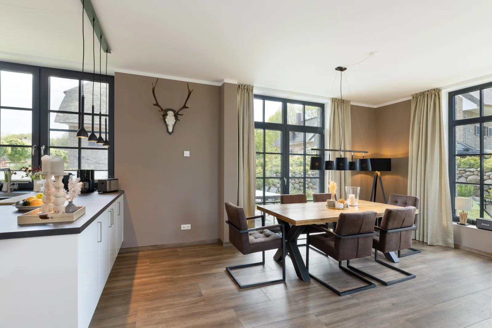 Reetdachhaus Meeresleuchten