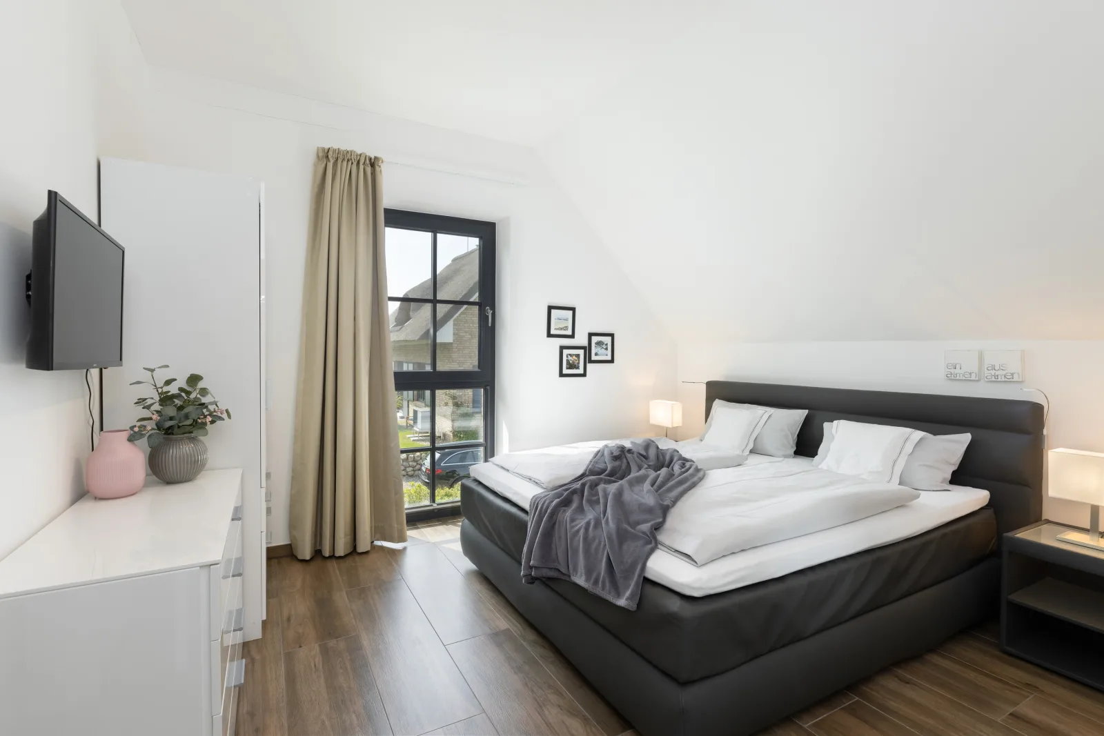Reetdachhaus Meeresleuchten