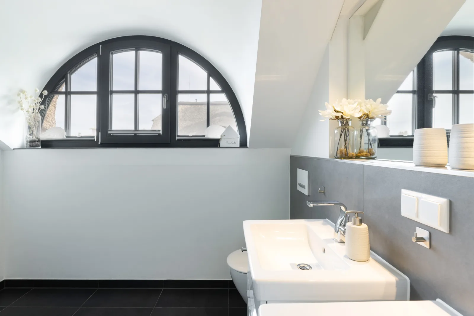 Reetdachhaus Meeresleuchten