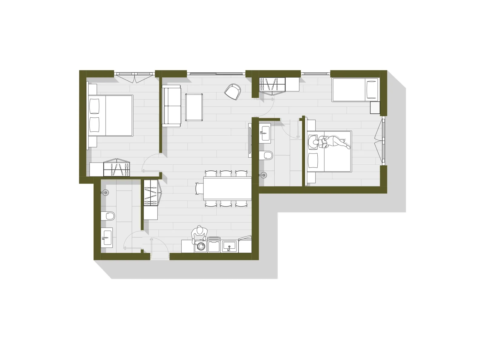 Appartement Strolz - Hahnenkamm 401