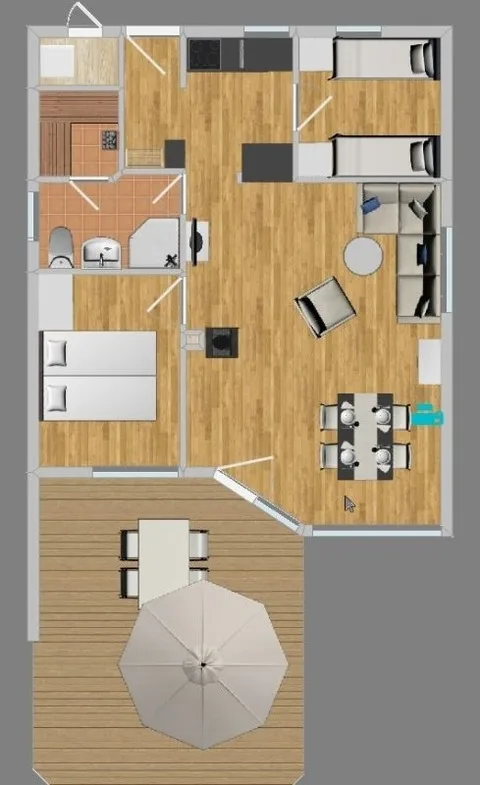 Ferienhaus Lille Wackerama in Gelting