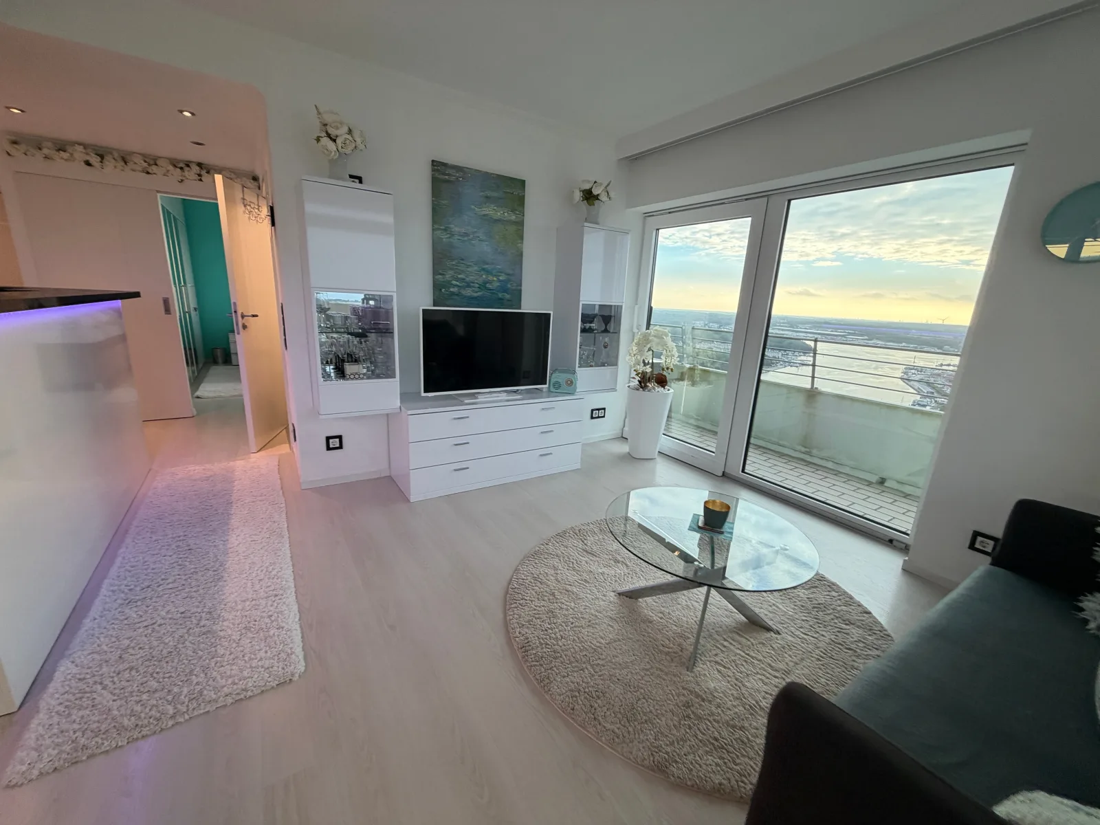 Panoramablick und Meer: 2-Zimmer-Ecksuite