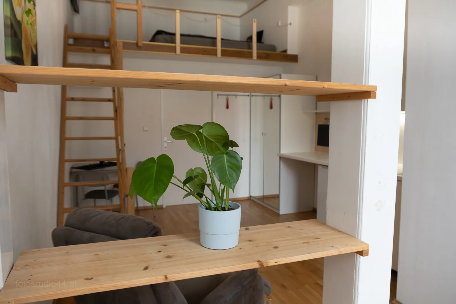 Gemütliches Studio mit Hochbett im Herzen von Graz