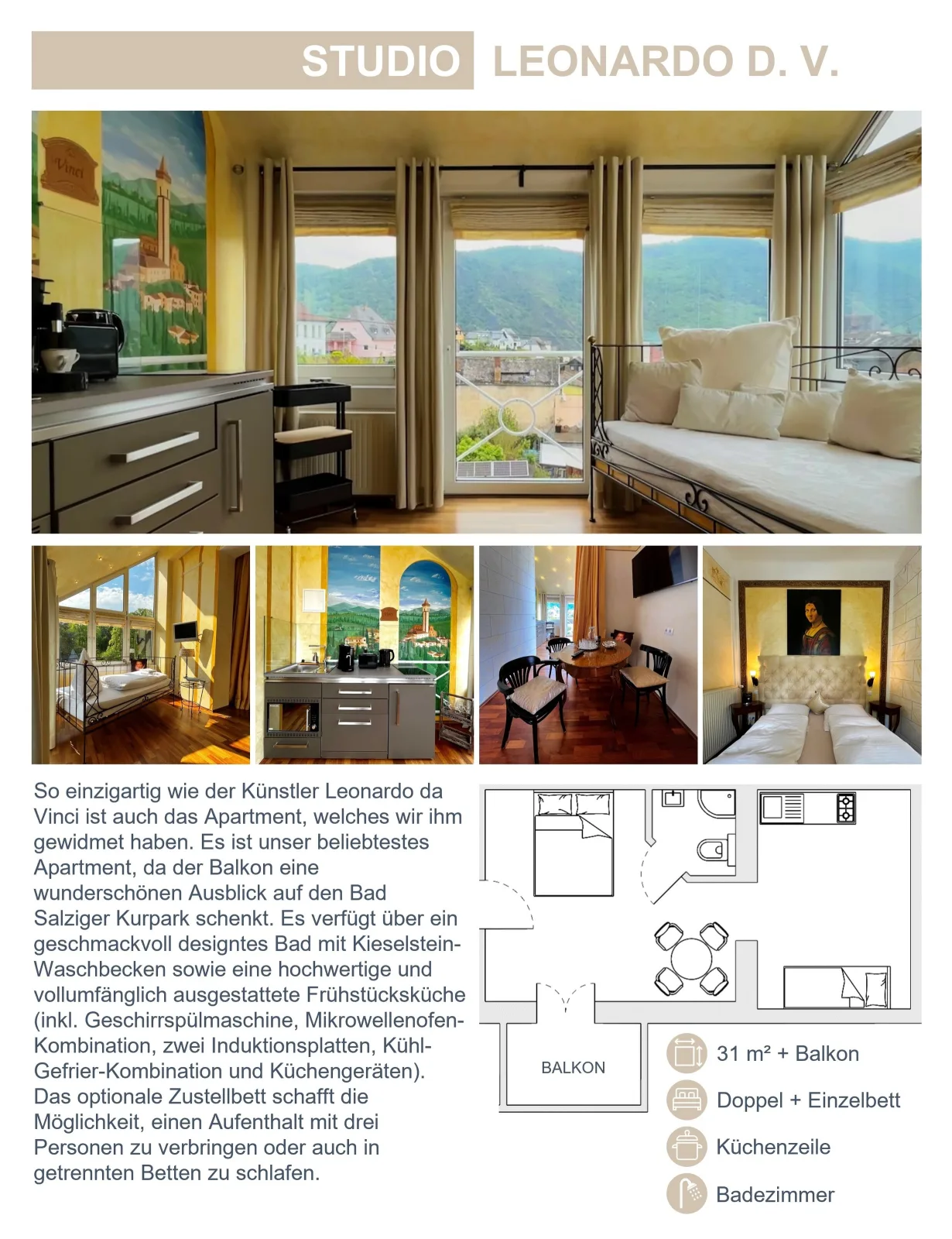 Apartment Leonardo da Vinci