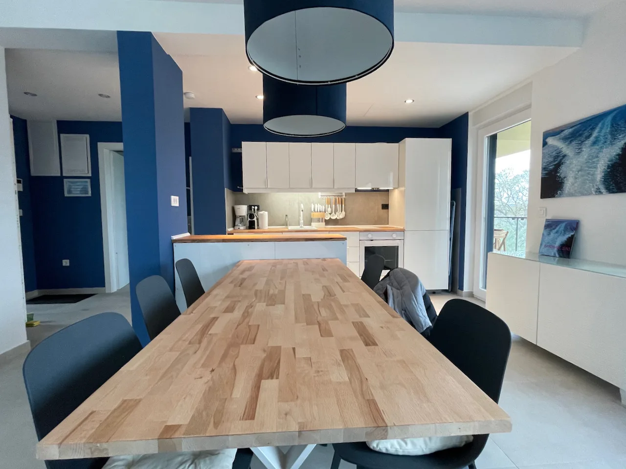 Exklusive Ferienwohnung mit Pool bis 7 Personen nur 60 m vom Strand