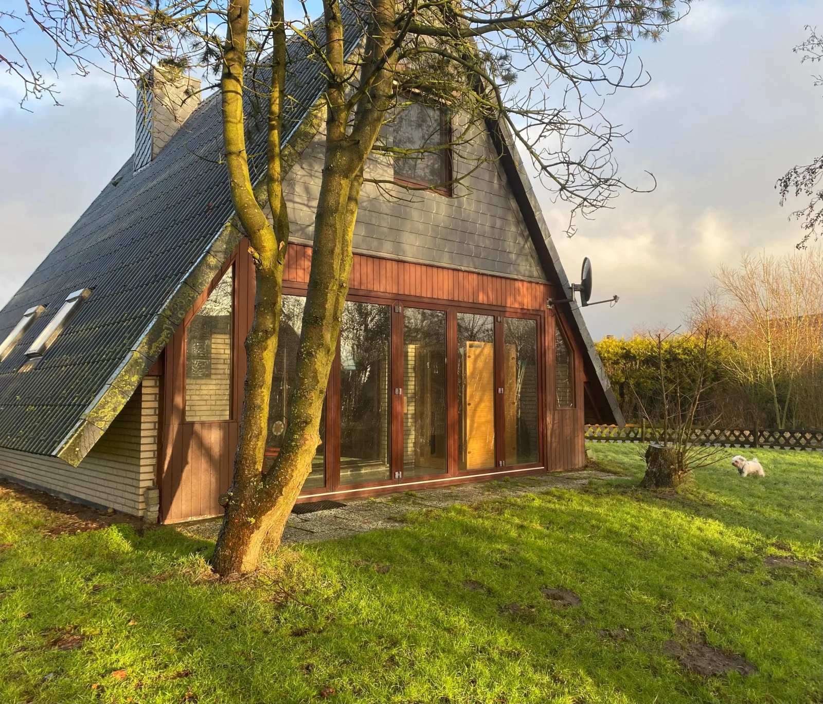 Ferienhaus direkt am Deich