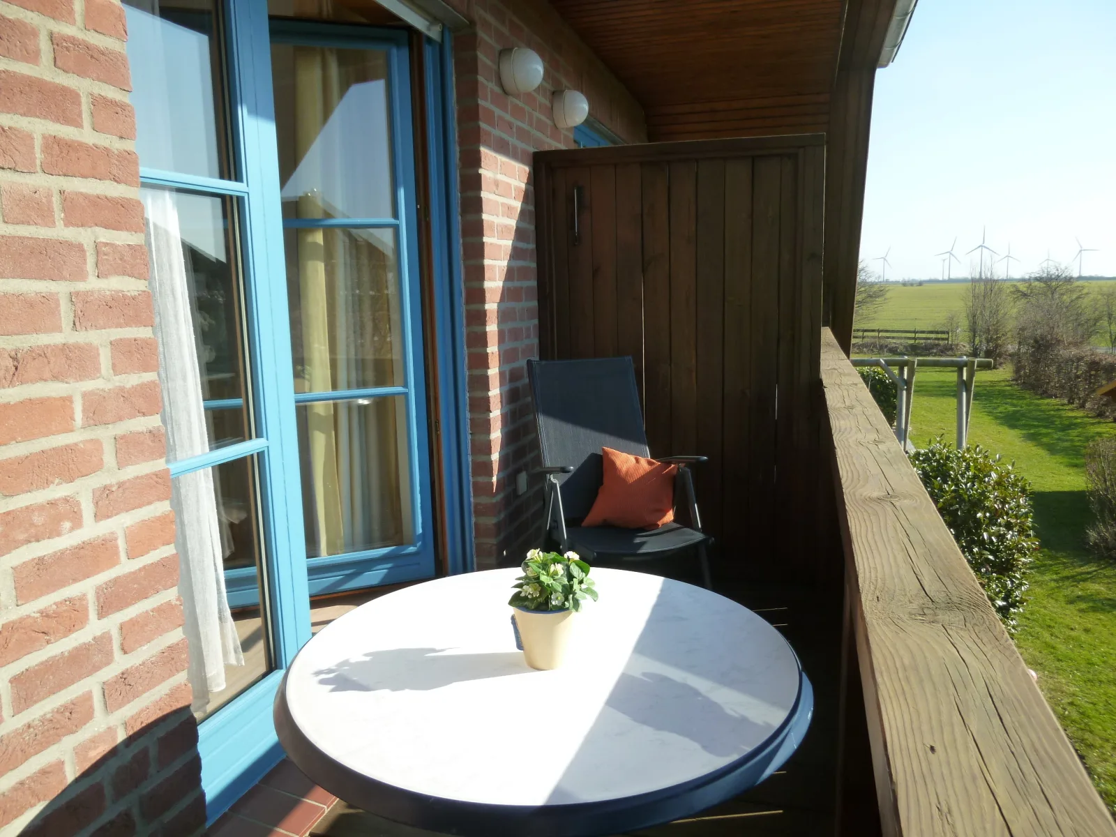 Ferienwohnung Bartels in Petersdorf mit Balkon