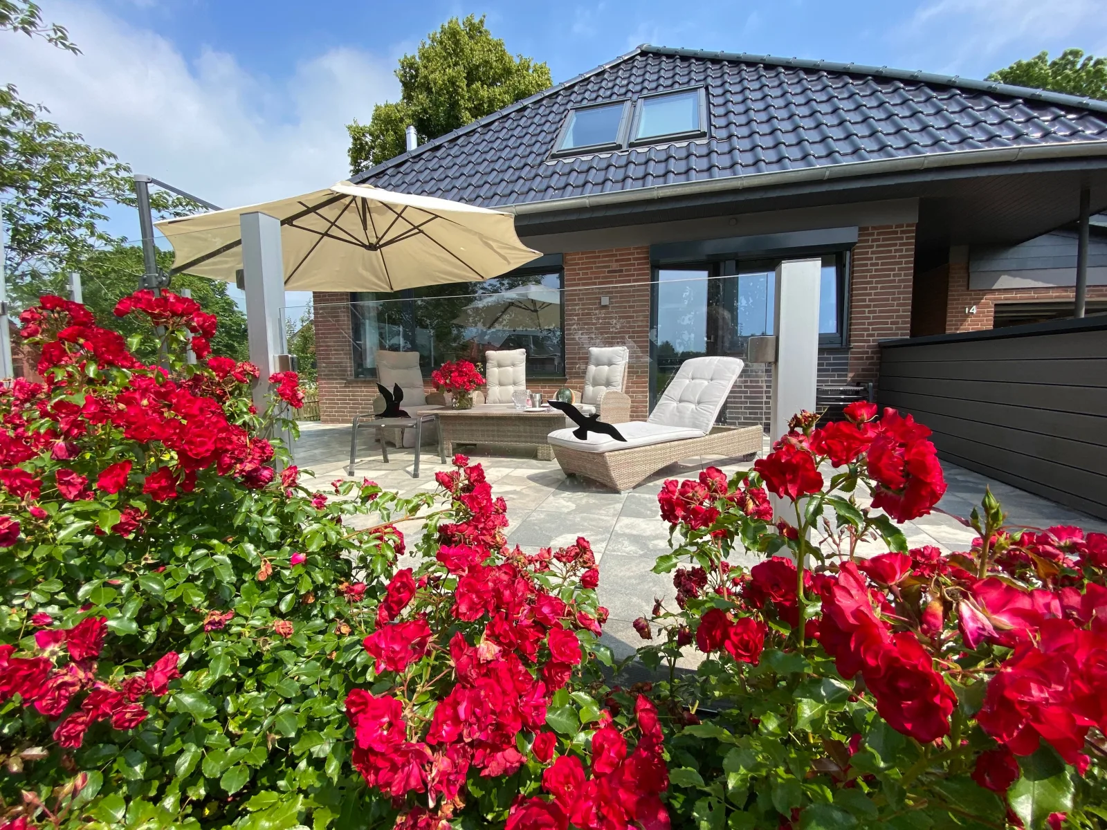 Feriendomizil Rosenhuus  - Hochwertiger Nordseeurlaub mit Sauna und Kamin im idyllischen Butjadingen