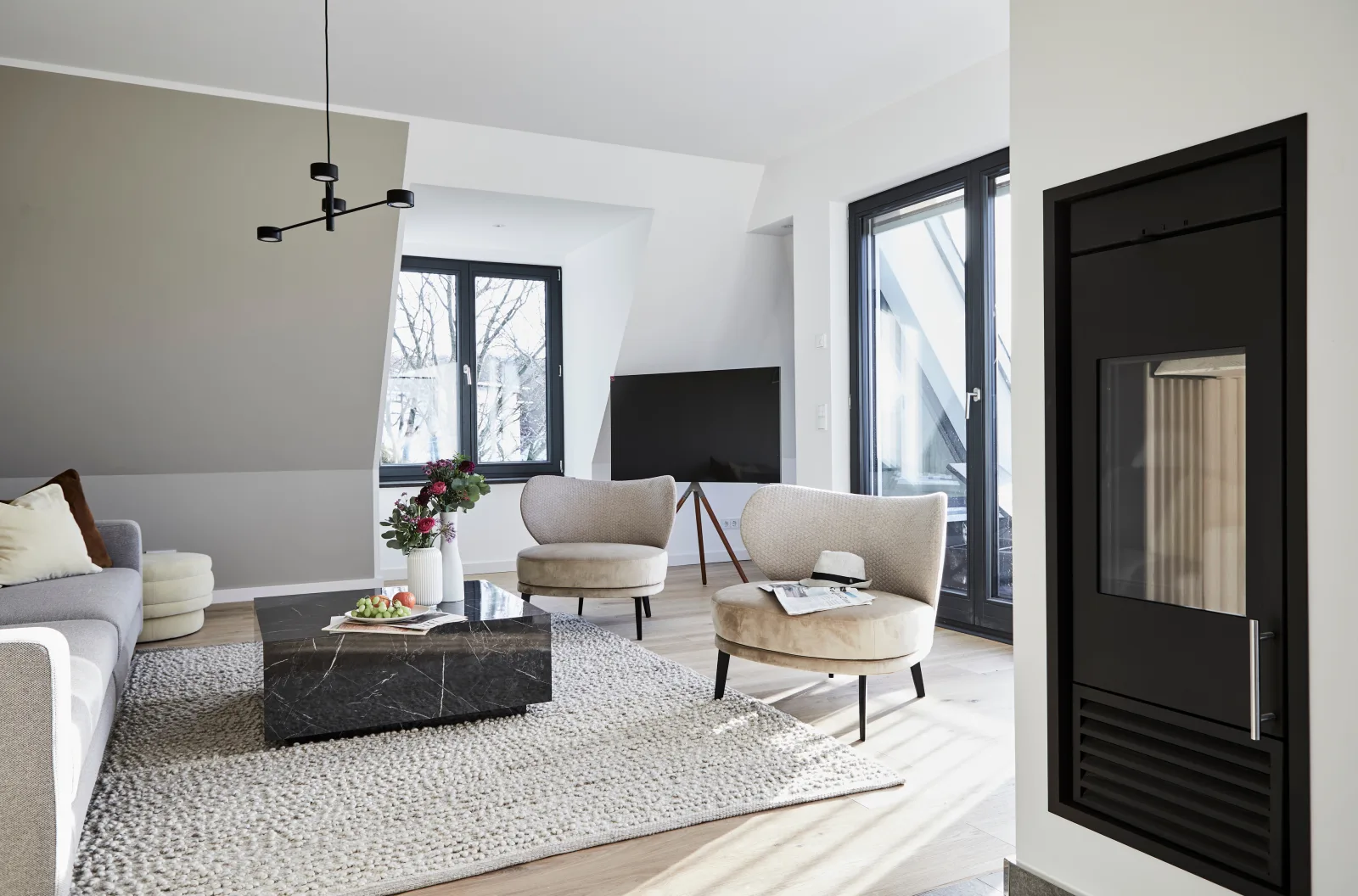 Villa Baltique-Sunseeker Bay - Penthouse Premium, Privater Wellnessbereich: Dampfsauna sowie Design Sauna, Balkon,Kamin