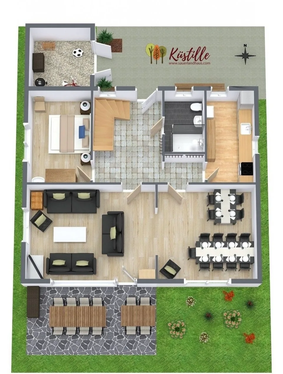 Ferienhaus Küstille