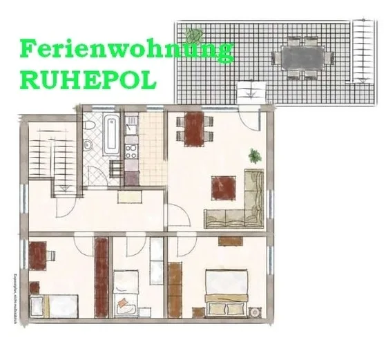 Ferienwohnung RUHEPOL Carolinensiel