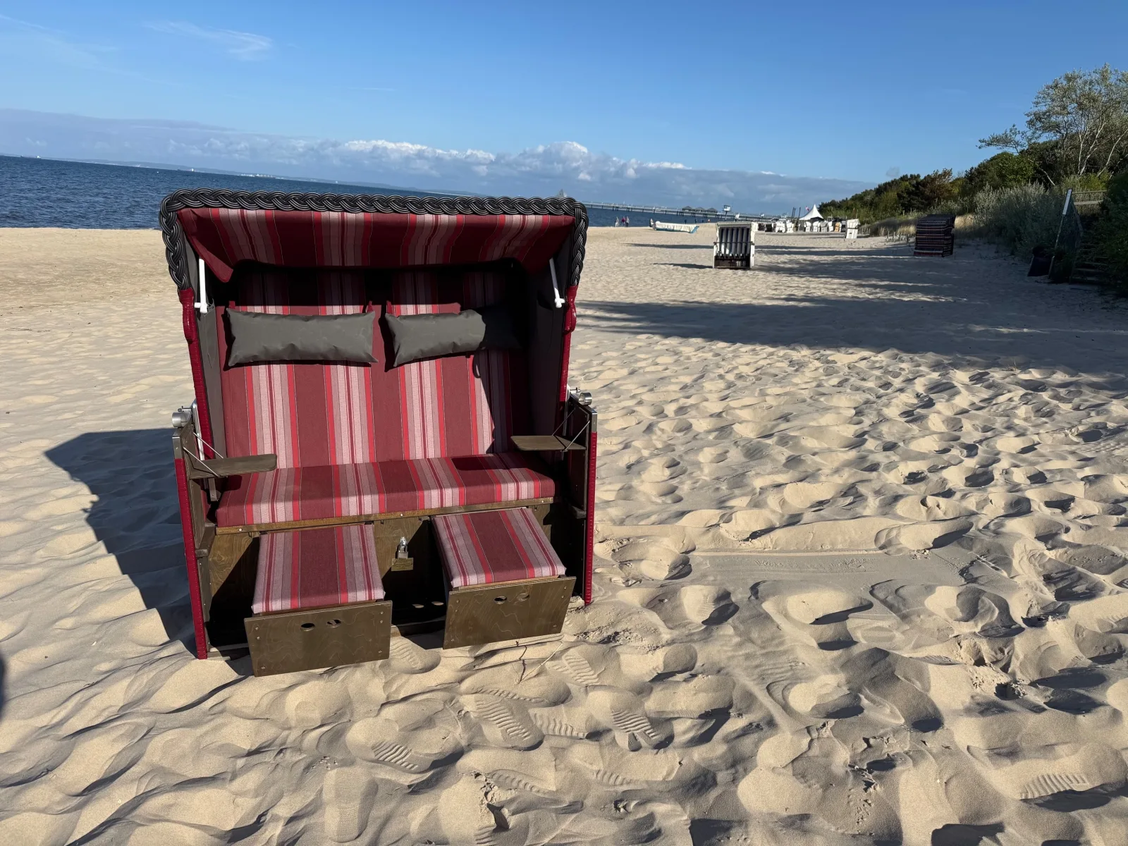 Reethus Sternenkikker inkl. Strandkorb am Ostseestrand