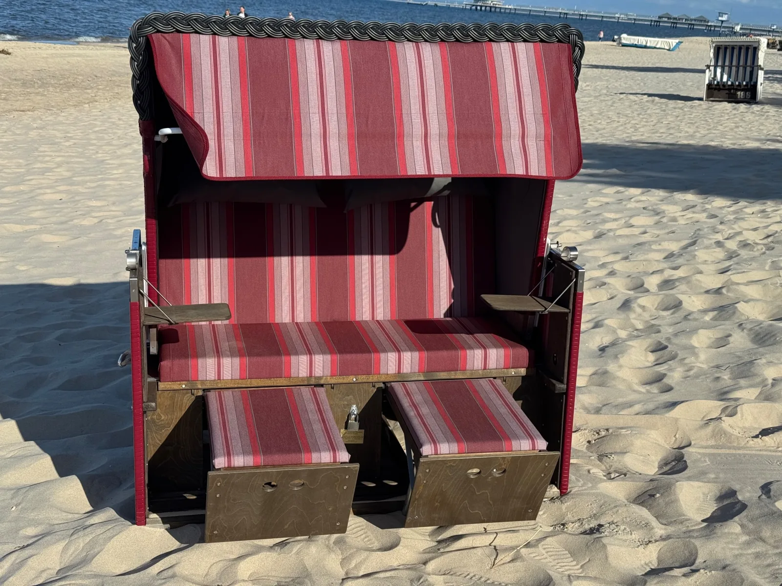Reethus Sternenkikker inkl. Strandkorb am Ostseestrand
