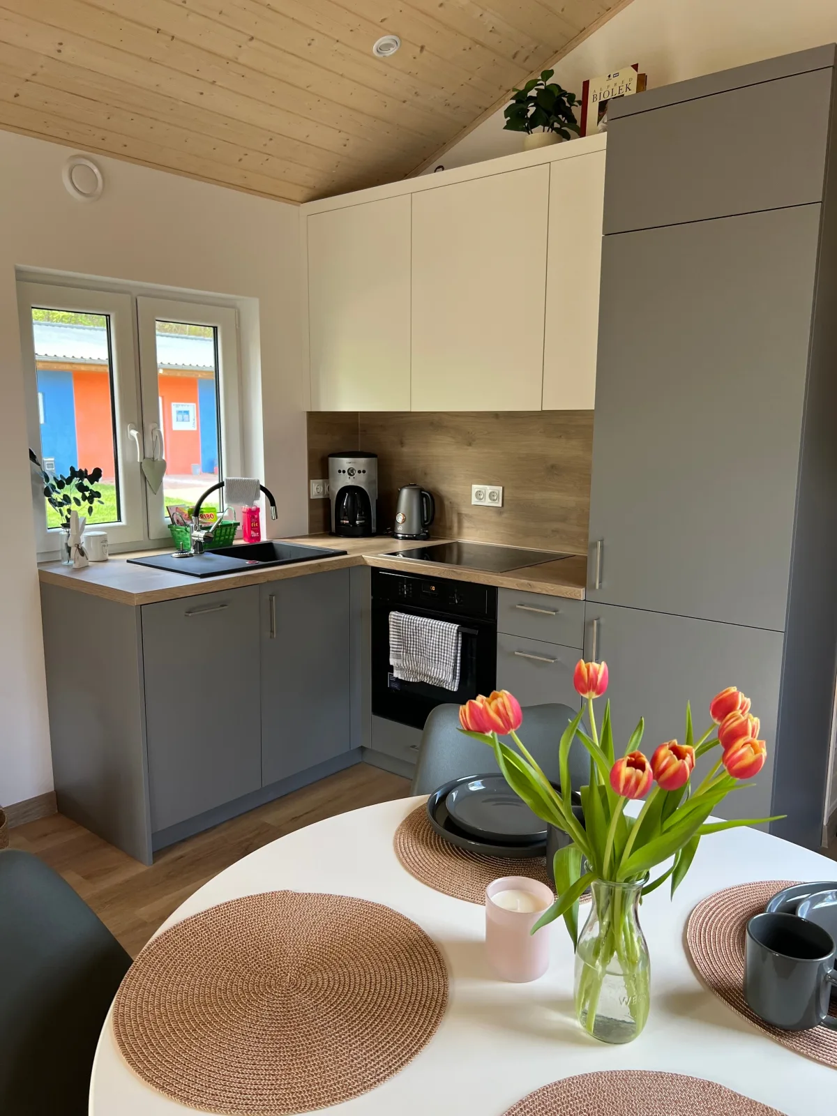 Tinyhouse Frida moderne & stilvolle Auszeit am See | Natur & Ruhe in Stuer (Mecklenburgische Seenplatte) Klima, Grill