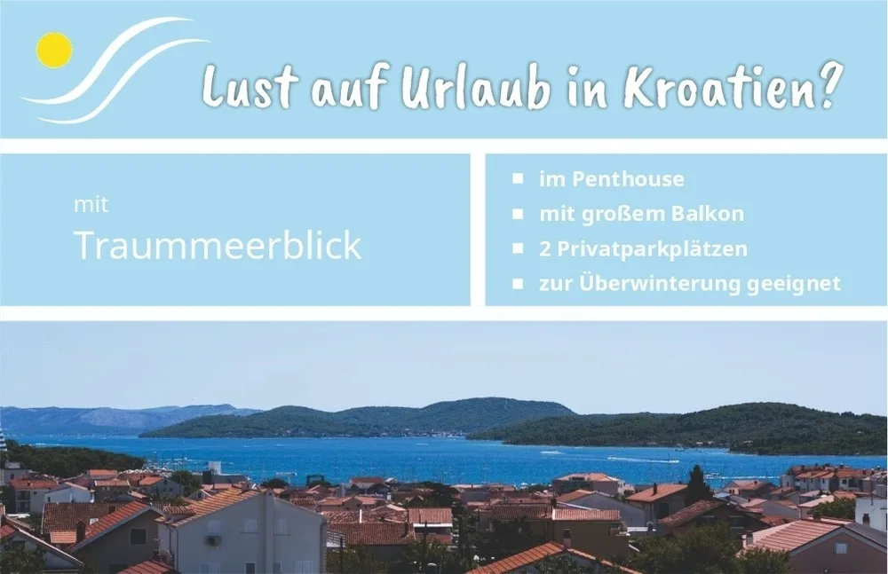 Apartment Traum-Meerblick-Vodice