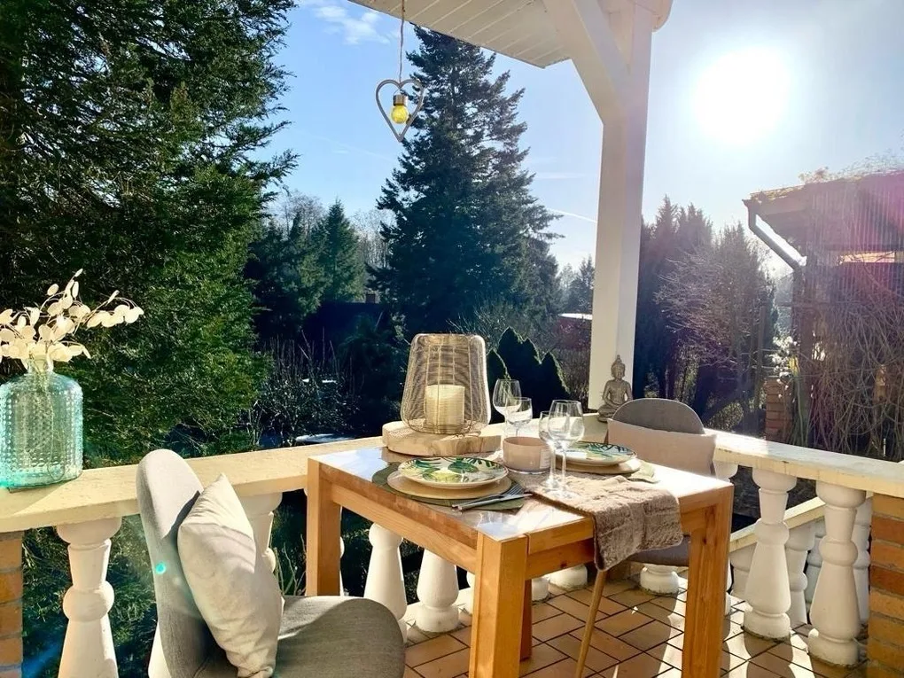 Haus am See mit Kamin in Mecklenburg