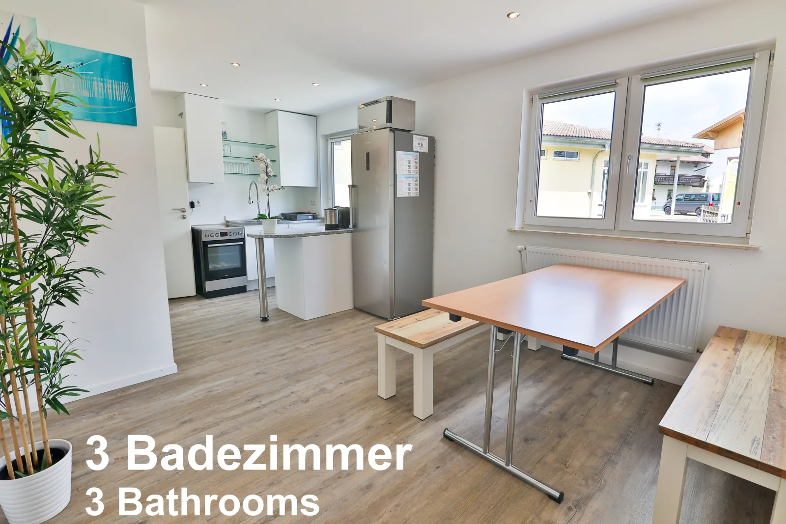 5 Zimmer für 16 Personen / Praktisches Gruppen-Domizil am See  / Neuschwanstein/München