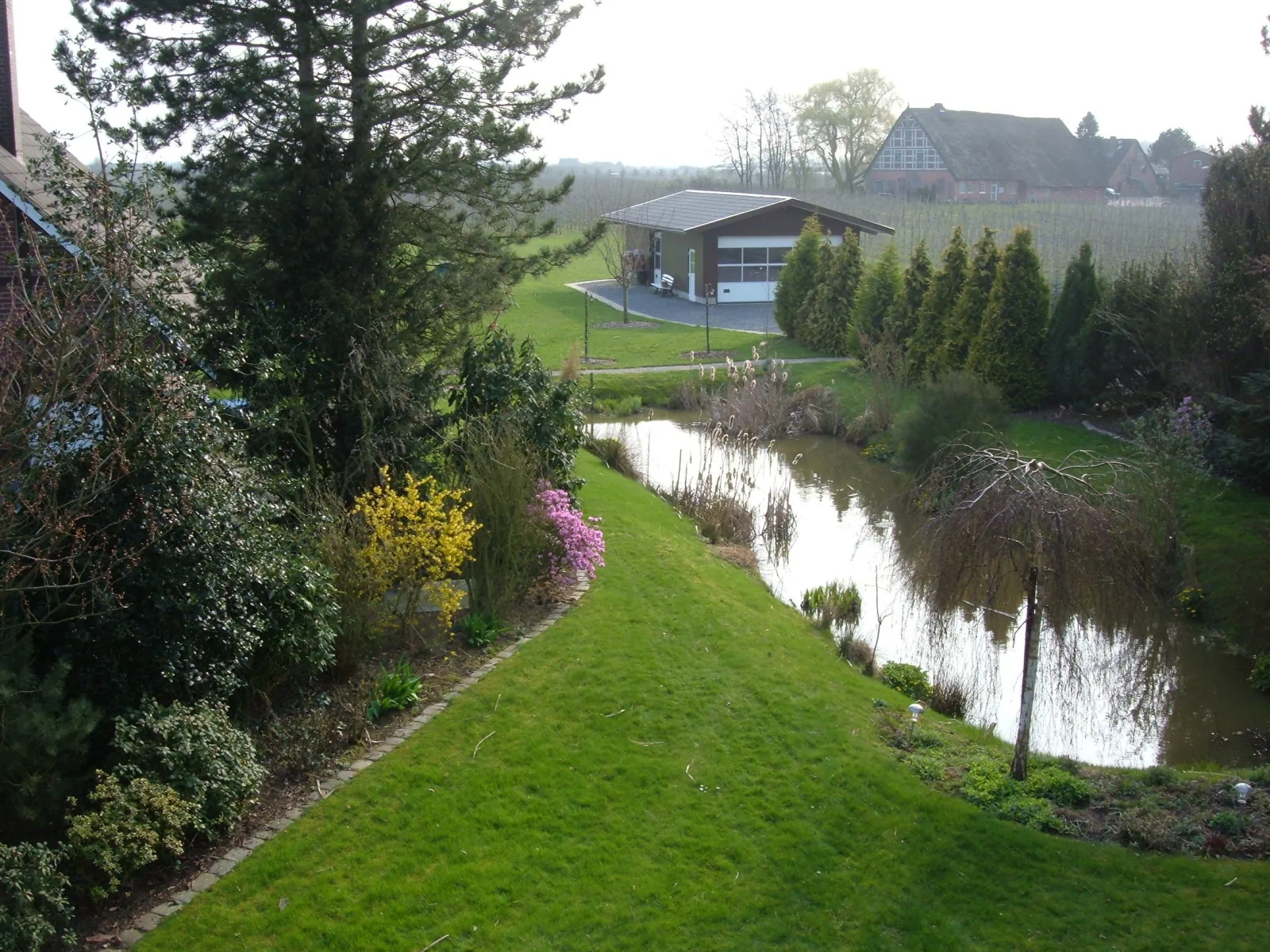 Appartement Jork Altes Land bei Hamburg direkt an der Elbe