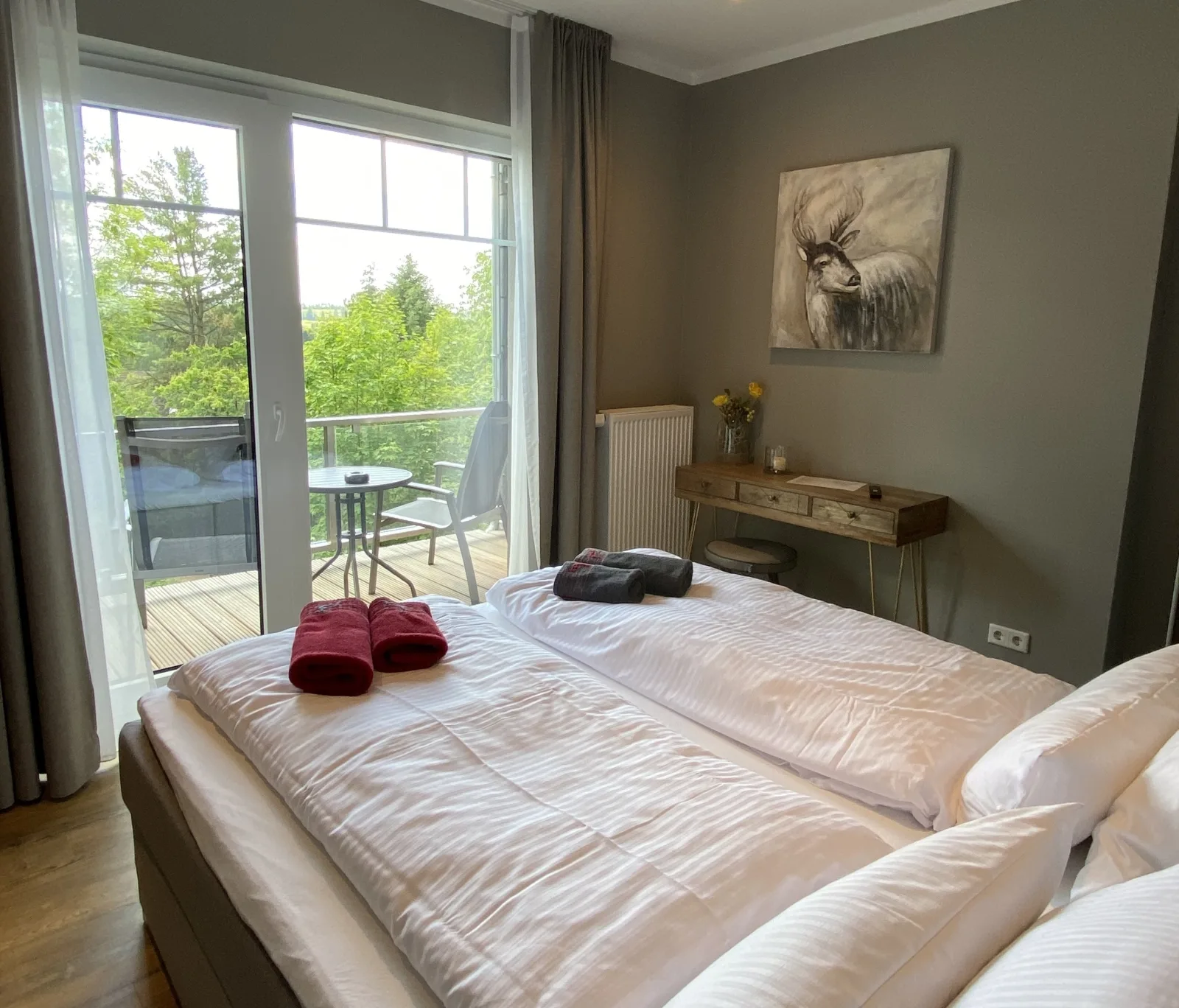 Braunlagelodge Doppelzimmer  1.2 mit Parkblick