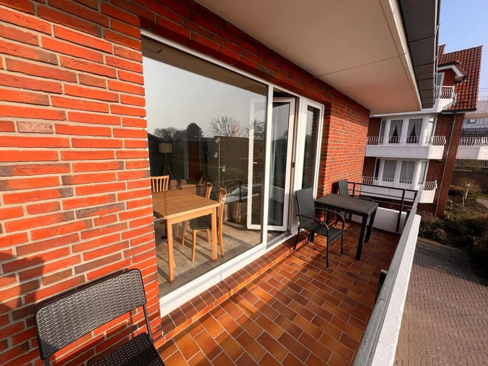 Ferienwohnung NW 23  mit Balkon zur Südseite