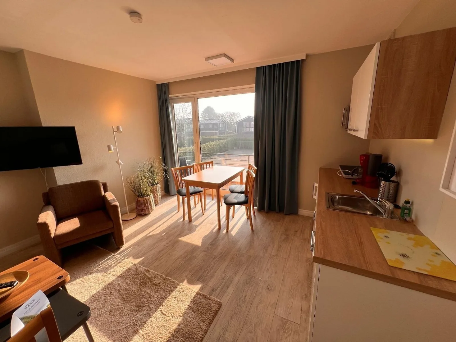 Ferienwohnung NW 23  mit Balkon zur Südseite