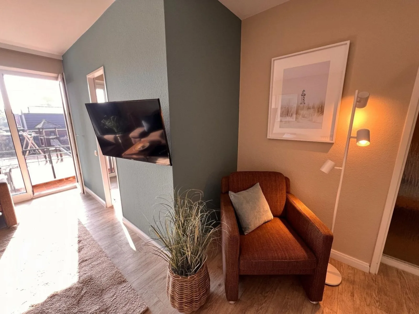 Ferienwohnung  NW 29 mit Balkon zur Südseite