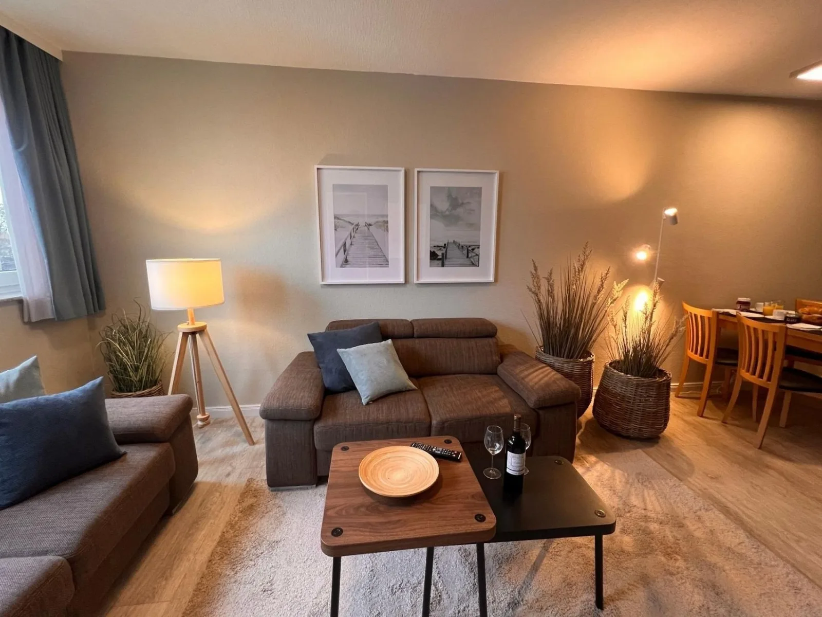 Charmante Ferienwohnung NW 32 in Cuxhaven-Duhnen  Urlaub an der Nordsee mit Meerblick