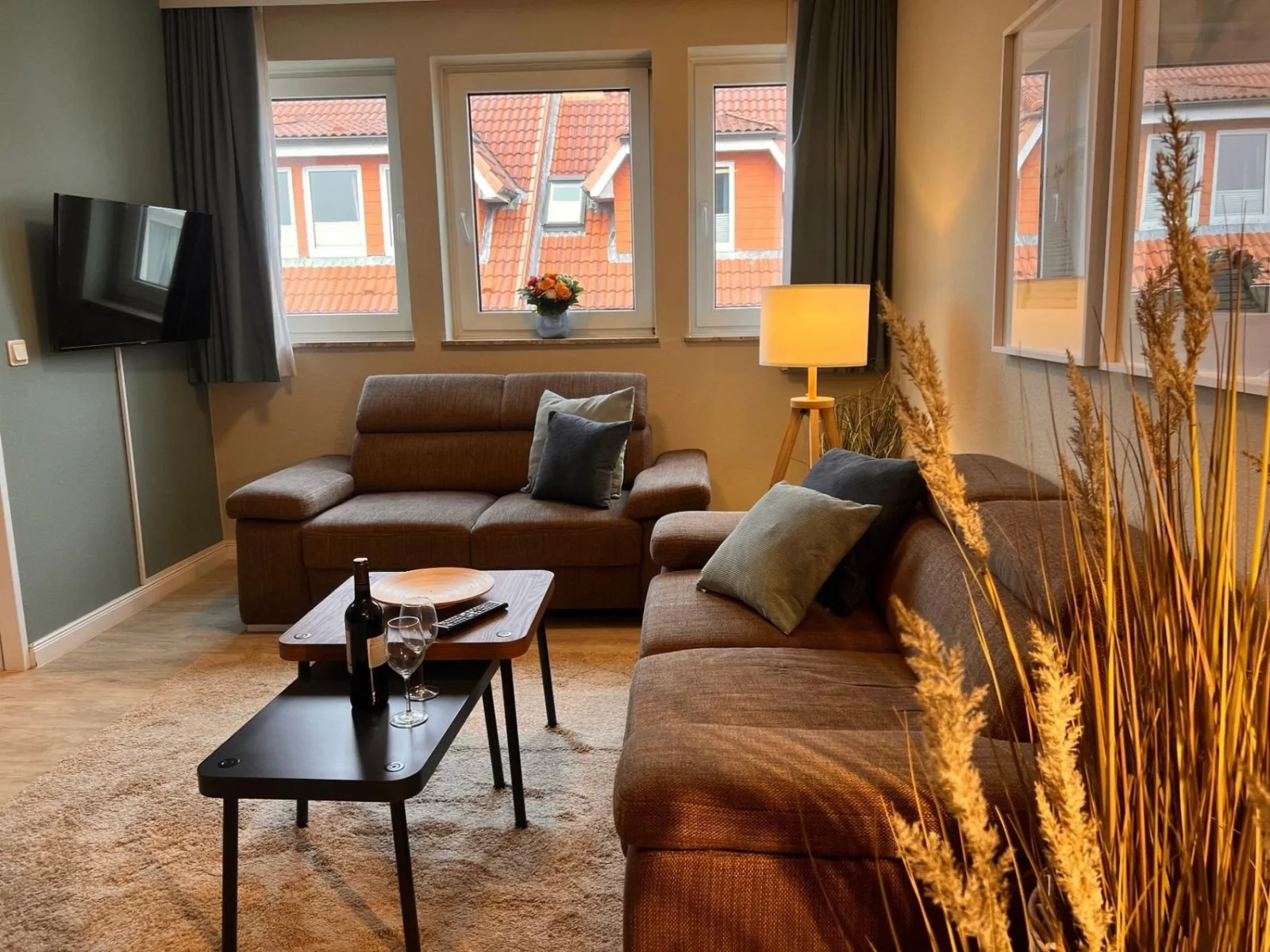 Charmante Ferienwohnung NW 32 in Cuxhaven-Duhnen  Urlaub an der Nordsee mit Meerblick