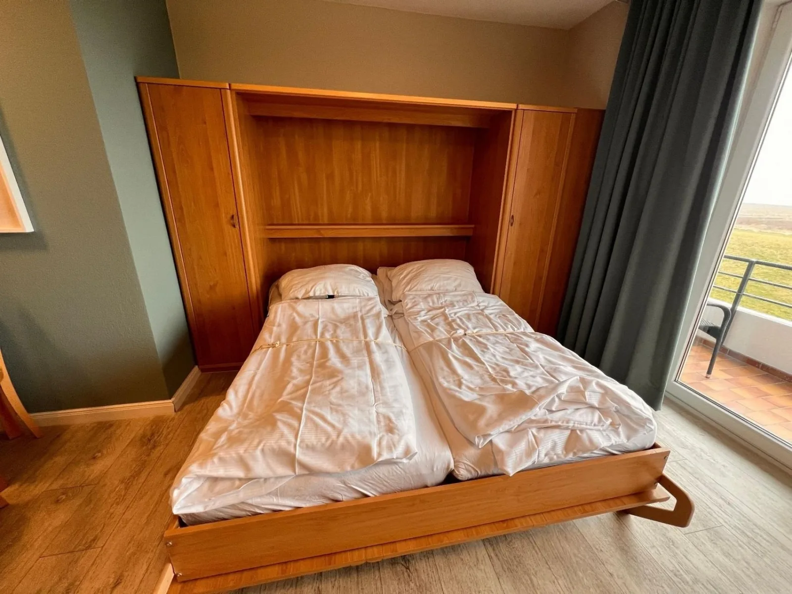 Ferienwohnung  NW 34 Balkon mit Meerblick