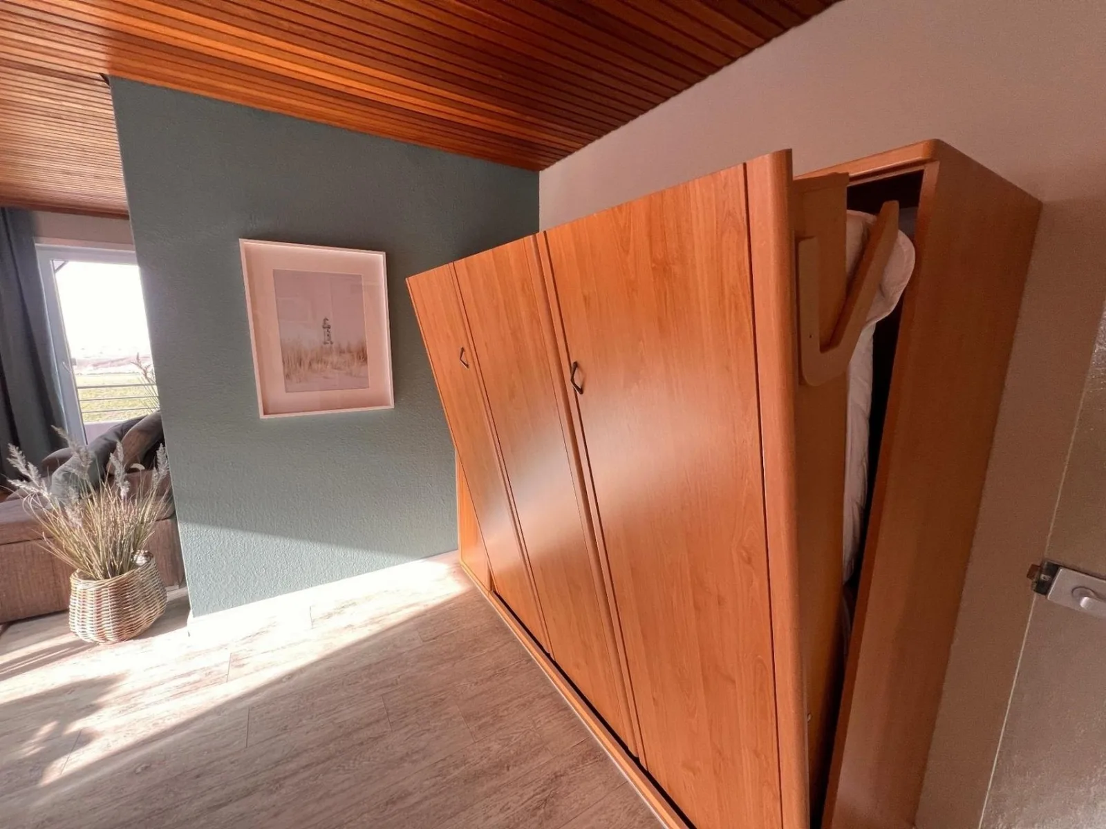 Ferienwohnung  NW 36 Balkon mit Meerblick