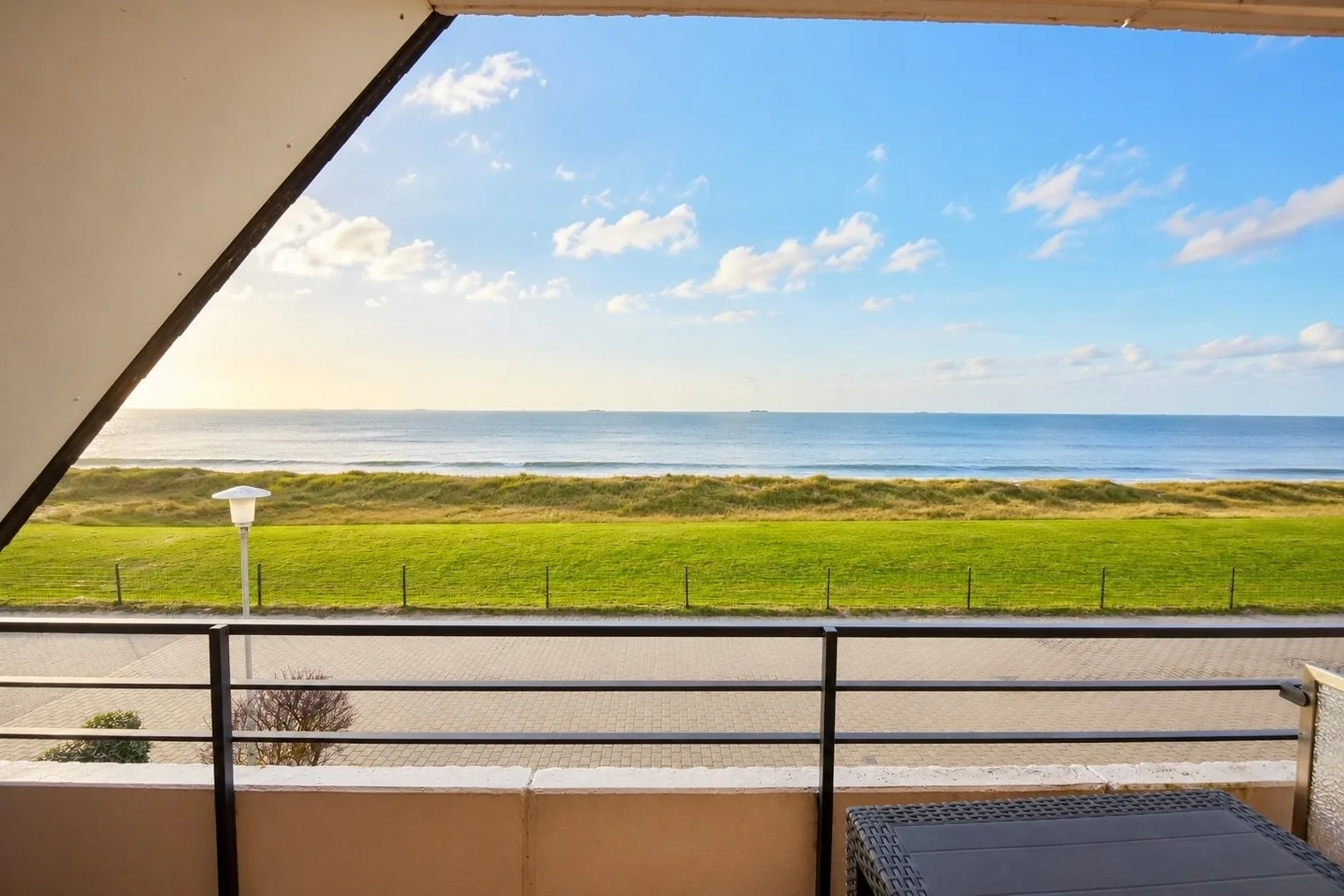 Ferienwohnung  NW 36 Balkon mit Meerblick