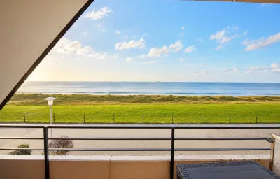 Ferienwohnung  NW 36 Balkon mit Meerblick