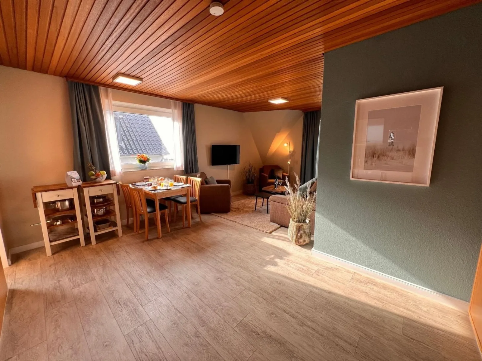 Ferienwohnung  NW 36 Balkon mit Meerblick