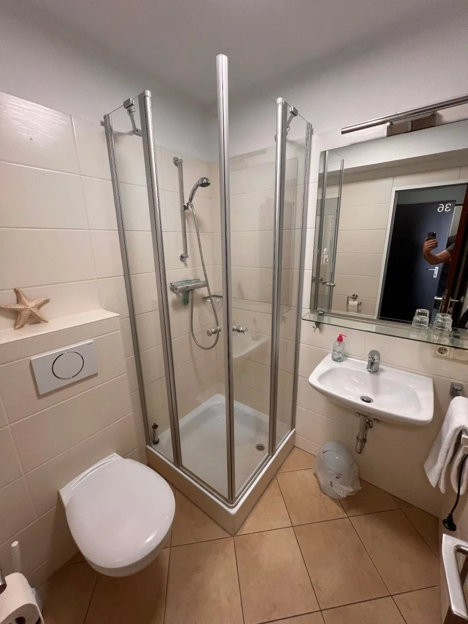 Ferienwohnung  NW 36 Balkon mit Meerblick