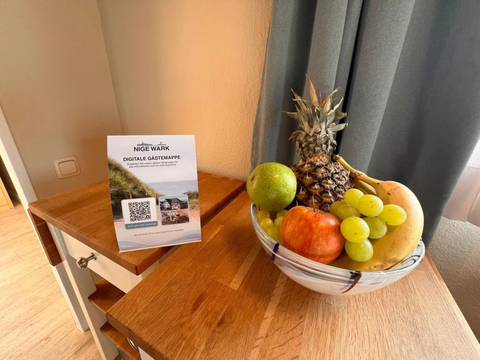 Ferienwohnung  NW 36 Balkon mit Meerblick