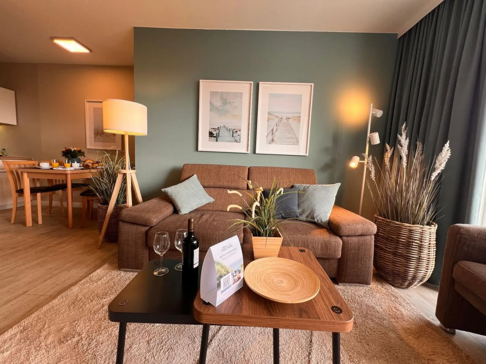 Ferienwohnung  NW 38 mit Süd Balkon