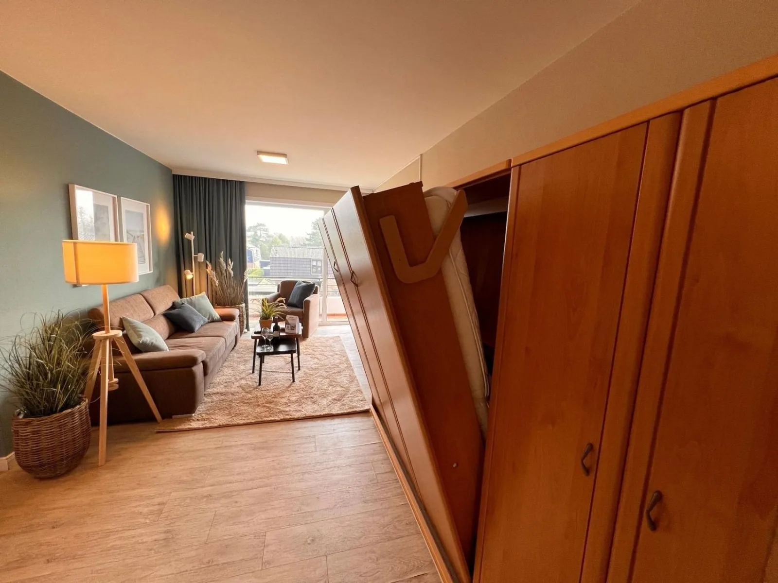 Ferienwohnung  NW 38 mit Süd Balkon
