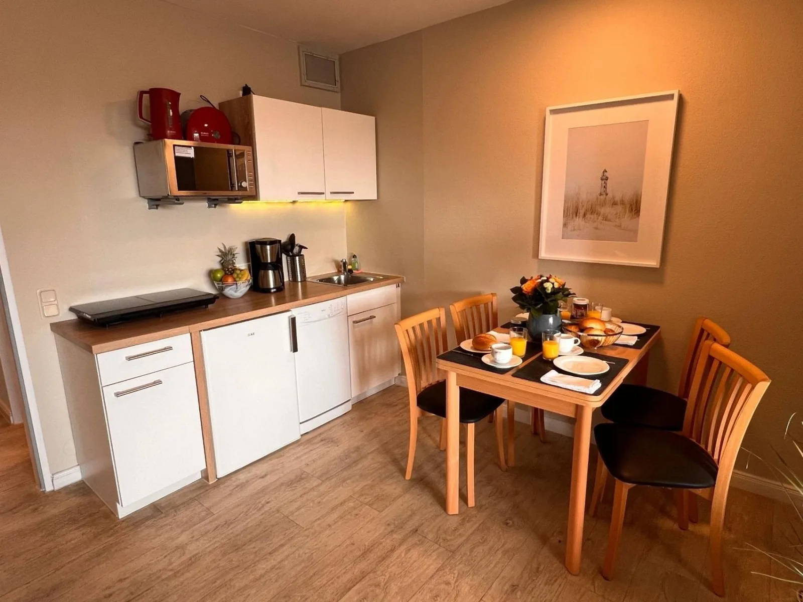 Ferienwohnung  NW 38 mit Süd Balkon