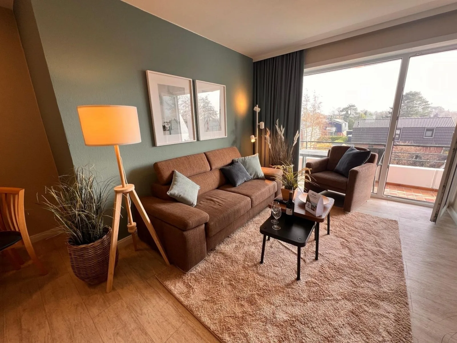 Ferienwohnung  NW 38 mit Süd Balkon