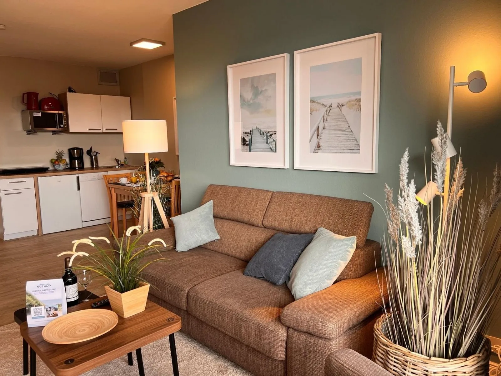 Ferienwohnung  NW 38 mit Süd Balkon