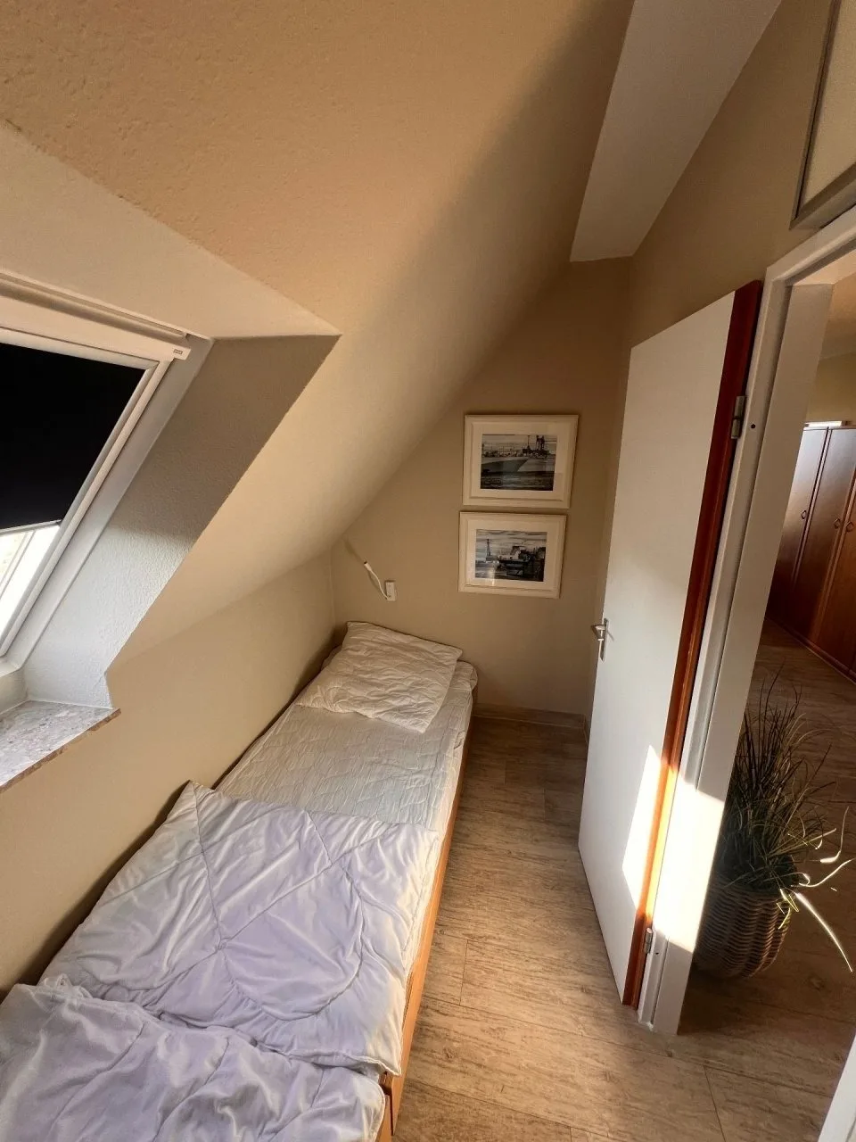 Ferienwohnung  NW 43 Balkon mit Meerblick