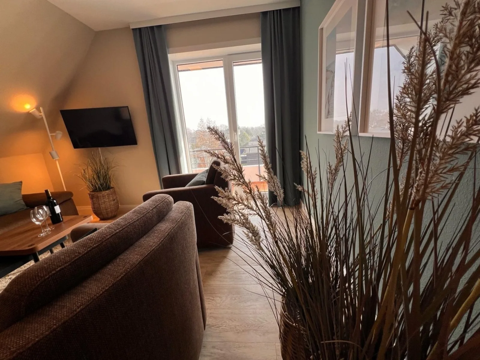 Ferienwohnung  NW 45 mit Süd Balkon